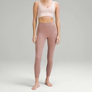 Lululemon Align High Rise Pant 25” in Twilight Rose